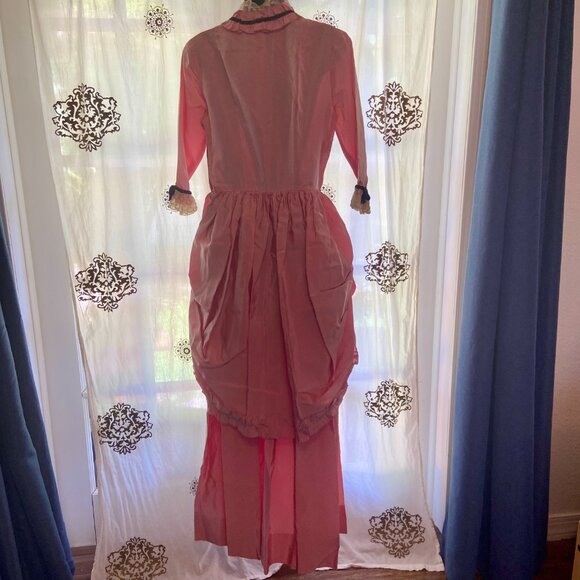 Vintage Bridgerton Marie Antoinette Style Ex Theater Costume Handmade Cosplay - Picture 8 of 16